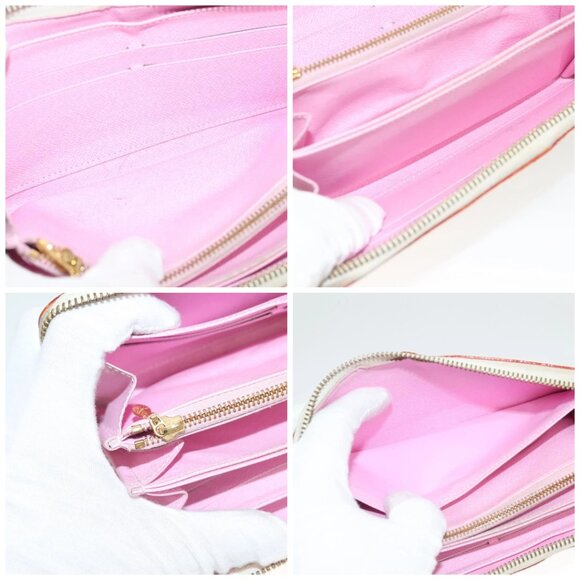 LOUIS VUITTON Monogram Multicolor Zippy Wallet White M60241 LV Auth 128834 - Picture 15 of 15